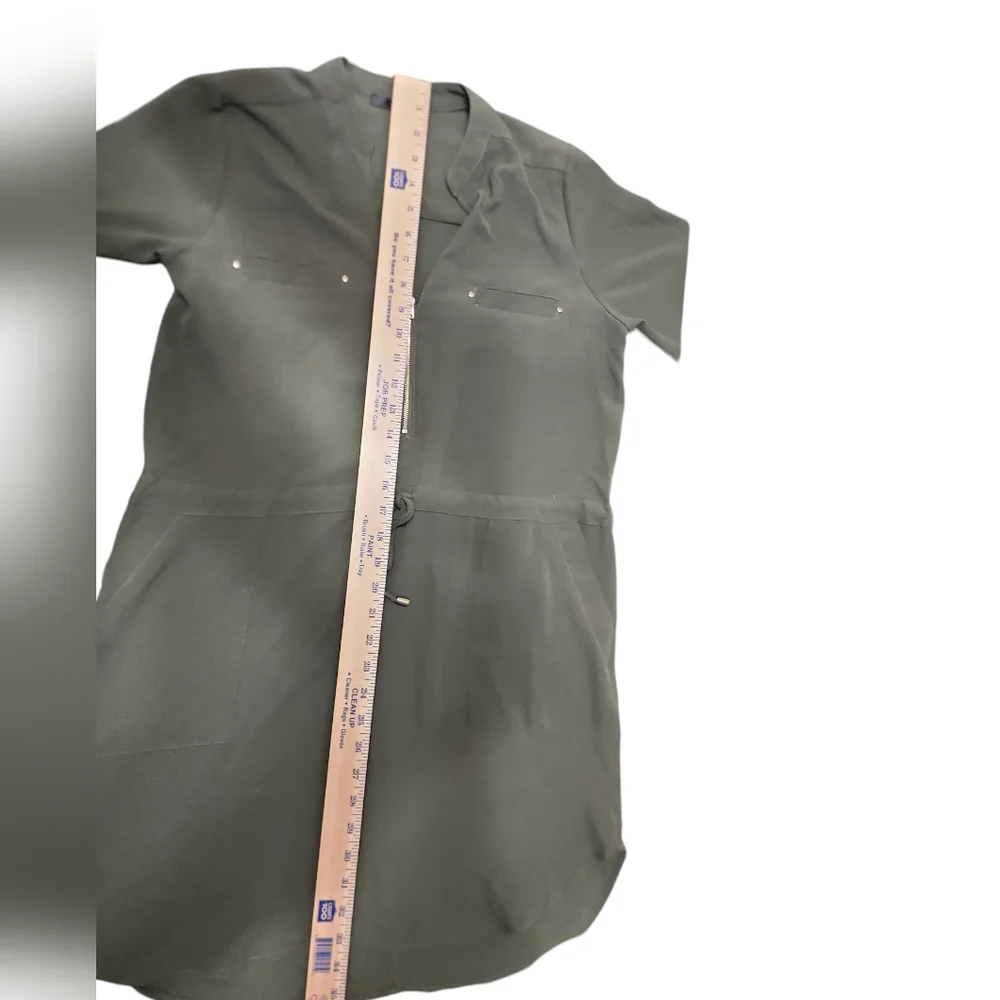 FALL NWOT Tunic Med Papaya olive green - Picture 9 of 9